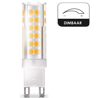 LED G9 GU9 LAMP DIMBAAR 230V 6W=50W 500LM 2800K